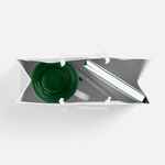 Набор WHITE SHALL SIMPLE, зеленый