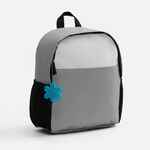 Пешеходный светоотражатель с цепочкой «Снежинка», синий