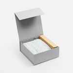 Коробка складная QUADRA FOLD, серая