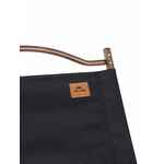 Стул MW02 складной, черный, темное дерево