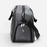 Спортивная сумка ATLANTES, светло-серая с черным