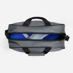 Спортивная сумка ATLANTES, светло-серая с черным