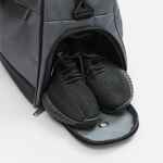 Спортивная сумка ATLANTES, светло-серая с черным