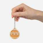 Мини-подвеска «Пряник», 3D-печать на заказ, шарик