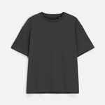 Футболка унисекс DURINGTON, темно-серая (графит), размер XS/S