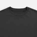 Футболка унисекс DURINGTON, темно-серая (графит), размер XS/S