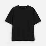 Футболка унисекс DURINGTON, черная, размер XS/S