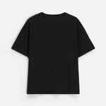 Футболка унисекс DURINGTON, черная, размер XS/S