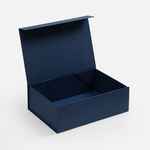 Коробка складная REALBIG FOLD, темно-синяя