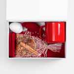 Набор HEART WARMER, красный, размер S/M