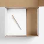 Набор «Планы на счастье», белый с золотистым