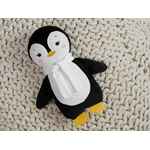 Мягкая игрушка BEASTIE TOYS, пингвиненок с белым шарфом