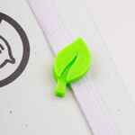 Шильдик на резинку IMPRESO, 3D-печать на заказ, листик