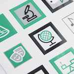 Стикерпак бумажный INDUSTRY, наука и искусство