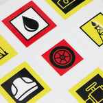 Стикерпак UV-DTF INDUSTRY, нефть