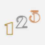 Подвеска SYMBOL, 3D-печать на заказ, цифра 2