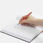 Ручка шариковая HOTEL CHROME, VER.2, матовая красная