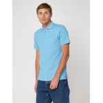 Рубашка поло мужская VIRMA LIGHT, голубая, размер S