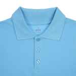 Рубашка поло мужская VIRMA LIGHT, голубая, размер S