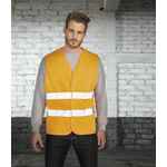 Жилет светоотражающий SECURE PRO оранжевый неон, размер 10/14 лет