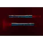 Фонарик с фокусировкой луча FOKUS, серо-синий