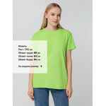 Футболка унисекс T-BOLKA 140, зеленое яблоко, размер S