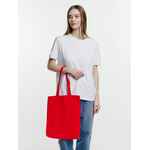 Холщовая сумка STRONG 210, красная