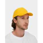 Бейсболка LONG BEACH, желтая