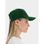 Бейсболка LONG BEACH, темно-зеленая