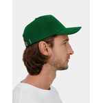 Бейсболка LONG BEACH, темно-зеленая