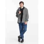 Куртка мужская NORTH, серый меланж, размер XS