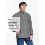 Куртка мужская NORTH, серый меланж, размер XS