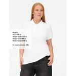 Рубашка поло женская VIRMA LADY, белая, размер S