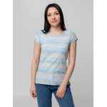 Футболка женская RAYET LADY двусторонняя, голубой/зеленый, размер S