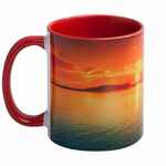 Кружка PROMO PLUS для сублимационной печати, красная