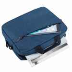 Сумка для ноутбука THE FIRST, синяя