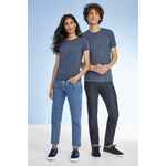 Футболка женская IMPERIAL FIT WOMEN черный меланж, размер S