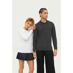 Рубашка поло женская с длинным рукавом PERFECT LSL WOMEN черный меланж, размер L