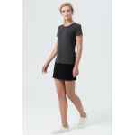 Футболка женская REGENT FIT WOMEN черный меланж, размер S