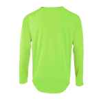 Футболка с длинным рукавом SPORTY LSL MEN неоново-зеленая, размер XXL