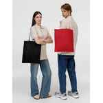 Холщовая сумка на плечо JUHU, красная