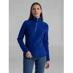 Толстовка флисовая женская FRONTFLIP синяя, размер XS