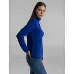 Толстовка флисовая женская FRONTFLIP синяя, размер XS