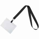 Лента для бейджа NECKBAND, черная