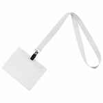 Лента для бейджа NECKBAND, белая
