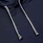 Толстовка с капюшоном UNIT KIRENGA темно-синяя, размер XS