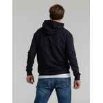 Толстовка с капюшоном UNIT KIRENGA темно-синяя, размер XS