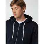 Толстовка на молнии с капюшоном UNIT SIVERGA темно-синяя, размер XS