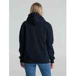 Толстовка на молнии с капюшоном UNIT SIVERGA HEAVY темно-синяя, размер XS