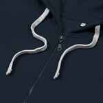 Толстовка на молнии с капюшоном UNIT SIVERGA HEAVY темно-синяя, размер XS